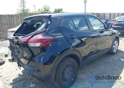 2021 Nissan Kicks S Xtronic Cvt z USA, uszkodzony, nr VIN 3N1CP5BV8ML543932